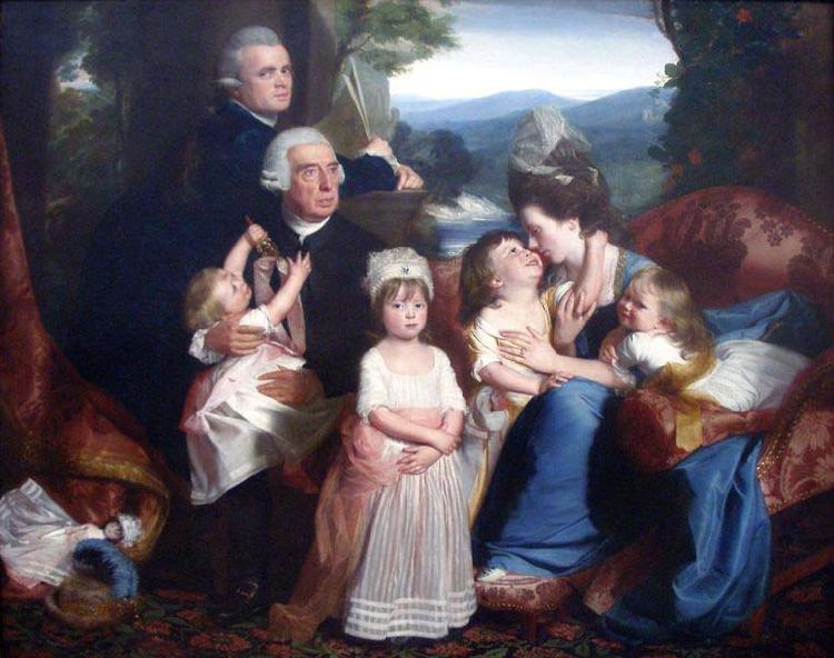 John Singleton Copley Portrait of the Copley family